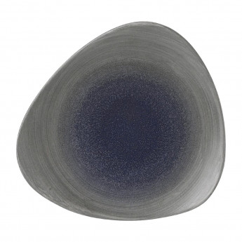 Churchill Stonecast Aqueous Lotus Plates Grey 229mm (Pack of 12) - Click to Enlarge