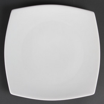 Olympia Whiteware Rounded Square Plates 270mm (Pack of 6) - Click to Enlarge