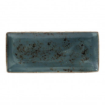 Steelite Craft Blue Rectangular Platters 370x 265mm (Pack of 6) - Click to Enlarge