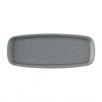 Churchill Emerge Seattle Oblong Plate Grey 254x77mm (Pack of 6) - Click to Enlarge