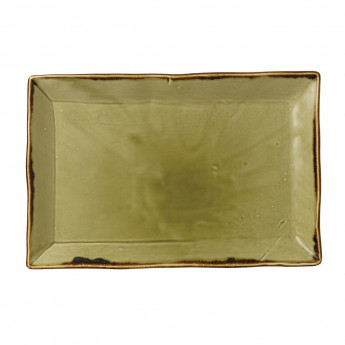 Dudson Harvest Rectangular Trays Green 192 x 284mm (Pack of 6) - Click to Enlarge