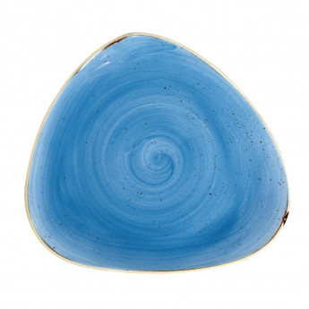 Churchill Stonecast Triangle Plate Cornflower Blue 311mm (Pack of 6) - Click to Enlarge