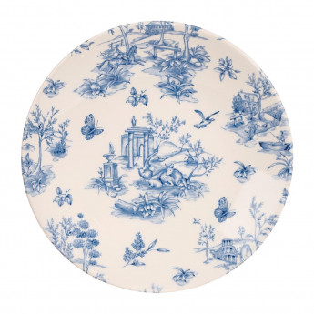 Churchill Vintage Prints Deep Coupe Plates Prague Toile 225mm (Pack of 12) - Click to Enlarge