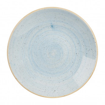 Churchill Stonecast Deep Coupe Plates Duck Egg Blue 225mm (Pack of 12) - Click to Enlarge