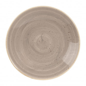Churchill Stonecast Deep Coupe Plates Grey 225mm (Pack of 12) - Click to Enlarge