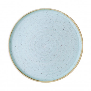 Churchill Stonecast Walled Plates Duck Egg 260mm (Pack of 6) - Click to Enlarge