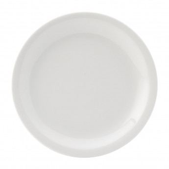 Utopia Titan Narrow Rimmed Plates White 220mm (Pack of 24) - Click to Enlarge