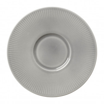 Steelite Willow Mist Gourmet Plates Small Well Grey 285mm (Pack of 6) - Click to Enlarge