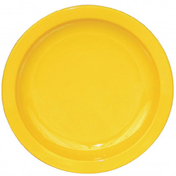 Olympia Kristallon Polycarbonate Plates Yellow 172mm (Pack of 12) - Click to Enlarge