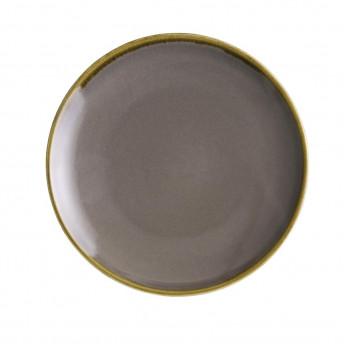 Olympia Kiln Smoke Round Coupe Plates 178mm (Pack of 6) - Click to Enlarge