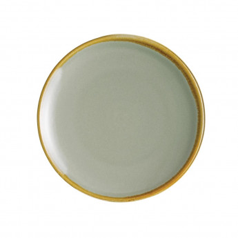 Olympia Kiln Moss Round Coupe Plates 178mm (Pack of 6) - Click to Enlarge