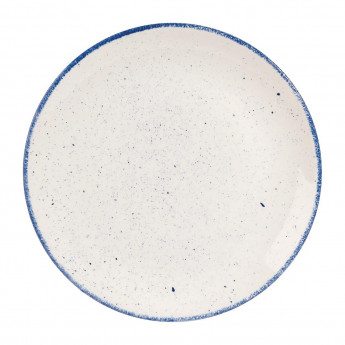 Churchill Stonecast Hints Coupe Plates Indigo Blue 260mm (Pack of 12) - Click to Enlarge