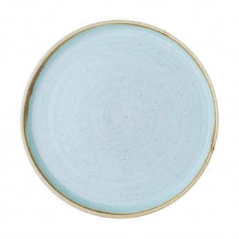 Churchill Stonecast Walled Plates Duck Egg 220mm (Pack of 6) - Click to Enlarge