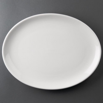 Olympia Athena Oval Coupe Plates 305 x 241 mm (Pack of 6) - Click to Enlarge