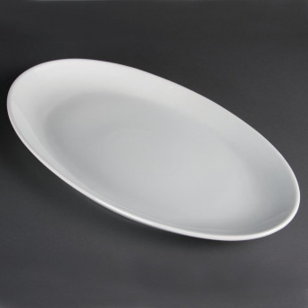 Olympia French Deep Oval Plates 500mm - Click to Enlarge