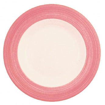 Steelite Rio Pink Slimline Plates 255mm (Pack of 24) - Click to Enlarge