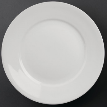 Olympia Athena Wide Rimmed Plates 280mm White (Pack of 6) - Click to Enlarge