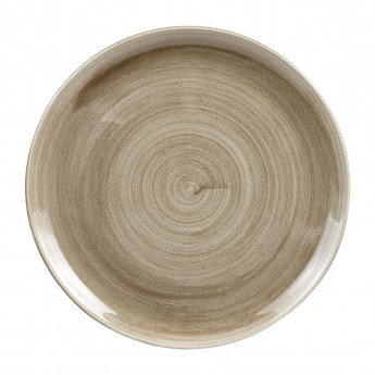 Churchill Stonecast Patina Antique Coupe Plates Taupe 324mm (Pack of 6) - Click to Enlarge