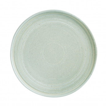 Olympia Cavolo Flat Round Plates Spring Green 270mm (Pack of 4) - Click to Enlarge