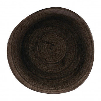 Churchill Stonecast Patina Round Trace Plates Iron Black 286mm (Pack of 12) - Click to Enlarge