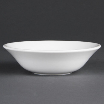 Olympia Whiteware Oatmeal Bowls 150mm 300ml (Pack of 12) - Click to Enlarge
