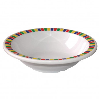 Olympia Kristallon Fairground Melamine Bowls 150mm (Pack of 12) - Click to Enlarge