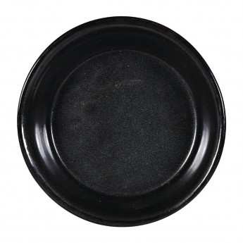 Churchill Black Igneous Stoneware Pie Dish 160mm (Pack of 6) - Click to Enlarge