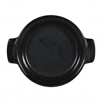 Churchill Black Igneous Stoneware Individual Dish 140mm (Pack of 6) - Click to Enlarge