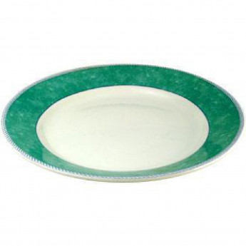 Churchill New Horizons Marble Border Mediterranean Dishes Green 280mm - Click to Enlarge