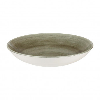 Churchill Stonecast Patina Antique Round Coupe Bowls Green 248mm (Pack of 12) - Click to Enlarge