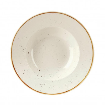 Churchill Stonecast Round Wide Rim Bowl Barley White 280mm (Pack of 12) - Click to Enlarge