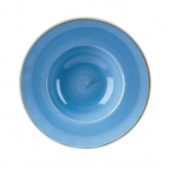 Churchill Stonecast Round Wide Rim Bowl Cornflower Blue 239mm (Pack of 12) - Click to Enlarge