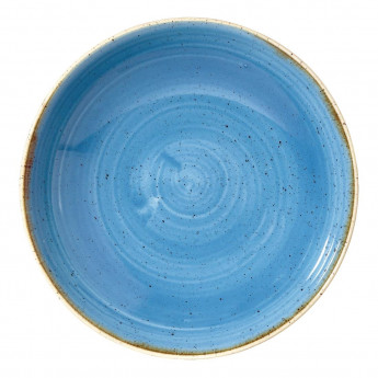 Churchill Stonecast Round Coupe Bowl Cornflower Blue 184mm (Pack of 12) - Click to Enlarge