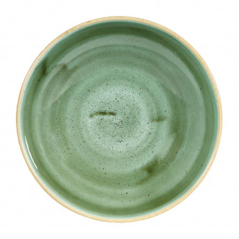 Churchill Stonecast Round Coupe Bowls Samphire Green 182mm (Pack of 12) - Click to Enlarge