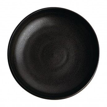 Olympia Canvas Coupe Bowl Delhi Black 230mm (Pack of 6) - Click to Enlarge