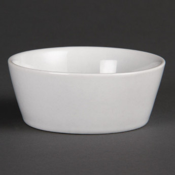 Olympia Whiteware Sloping Edge Bowls 90mm (Pack of 12) - Click to Enlarge