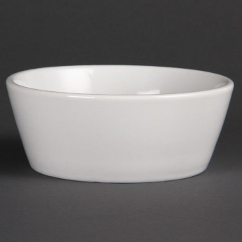 Olympia Whiteware Sloping Edge Bowls 120mm (Pack of 12) - Click to Enlarge