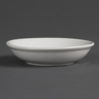 Olympia Whiteware Soy Dishes 100mm (Pack of 12) - Click to Enlarge