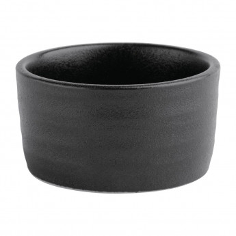 Olympia Cavolo Textured Black Dipping Dish - 67mm (Box 12) - Click to Enlarge