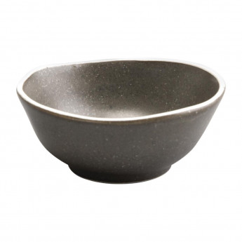 Olympia Chia Dipping Dishes Charcoal 80mm (Pack of 12) - Click to Enlarge