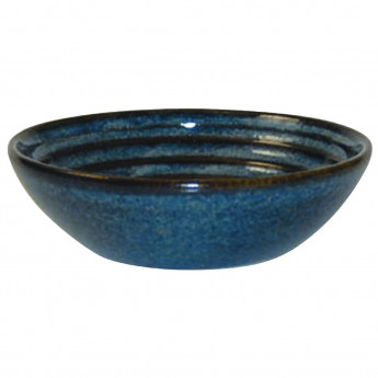 Churchill Bit on the Side Blue Ripple Dip Dishes 113mm (Pack of 12) - Click to Enlarge