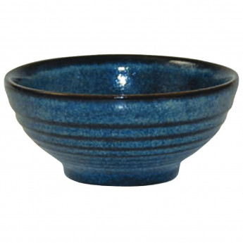 Churchill Bit on the Side Blue Ripple Snack Bowls 102mm (Pack of 12) - Click to Enlarge