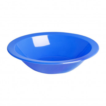 Olympia Kristallon Polycarbonate Bowls Blue 172mm (Pack of 12) - Click to Enlarge