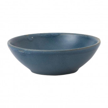Churchill Nourish Oslo Contour Shallow Bowl Blue 130mm (Pack of 12) - Click to Enlarge