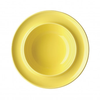 Olympia Kristallon Heritage Raised Rim Bowls Yellow 205mm (Pack of 4) - Click to Enlarge