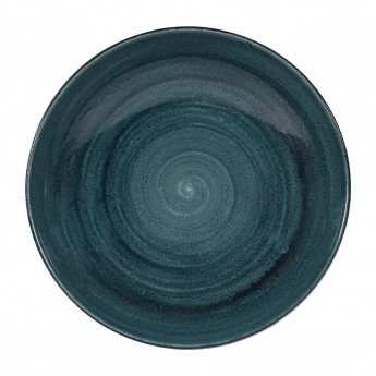 Churchill Stonecast Patina Coupe Bowls Rustic Teal 40oz 248mm (Pack of 12) - Click to Enlarge