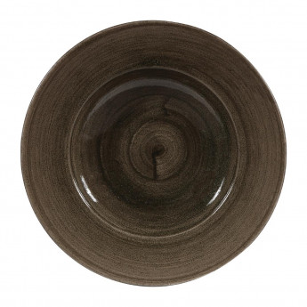 Churchill Stonecast Patina Profile Wide Rim Bowls Iron Black 280mm (Pack of 12) - Click to Enlarge