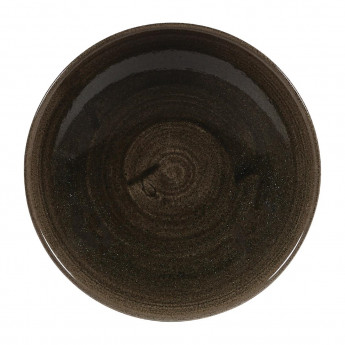 Churchill Stonecast Patina Evolve Coupe Bowls Iron Black 182mm (Pack of 12) - Click to Enlarge