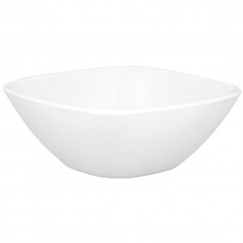 Olympia Kristallon Melamine Rounded Square Bowls 120mm (Pack of 6) - Click to Enlarge