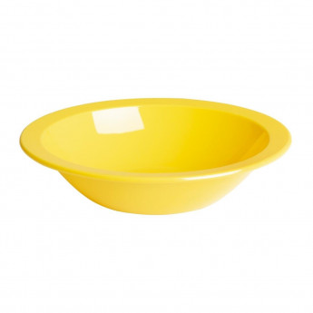 Olympia Kristallon Polycarbonate Bowls Yellow 172mm (Pack of 12) - Click to Enlarge